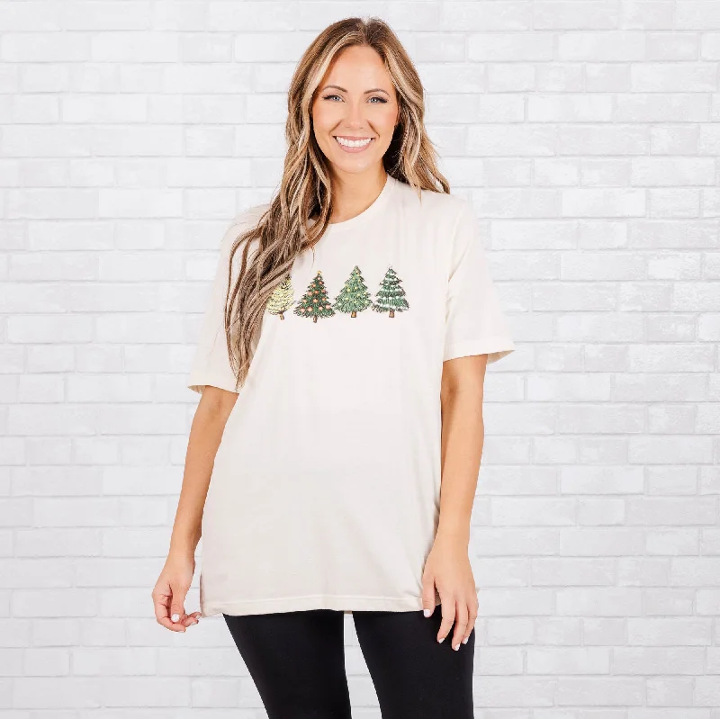 women's tops for those who want to make a bold fashion statement with their choice of topsChristmas Spirit Tee, Heather Natural