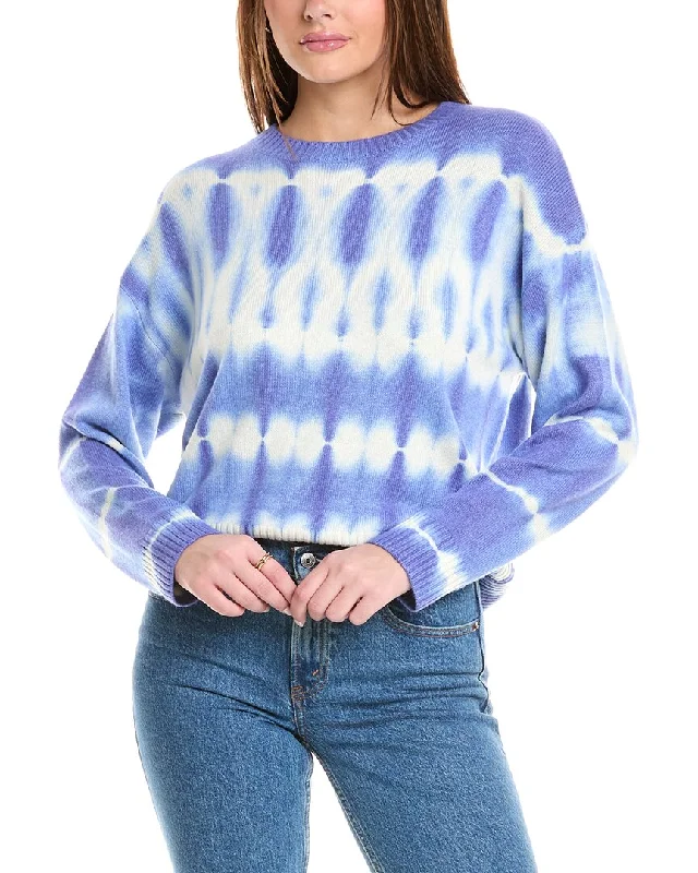 Oversized Patterned Cashmere SweatersElectric & Rose Sandy Wool & Cashmere-Blend Sweater