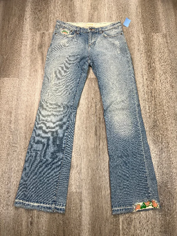 Jeans Flared By Joes Jeans In Blue Denim, Size: 10