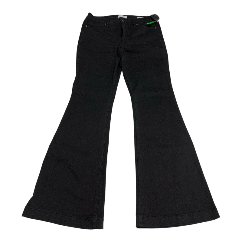 Jeans Flared By Sofia By Sofia Vergara In Black Denim, Size: 6