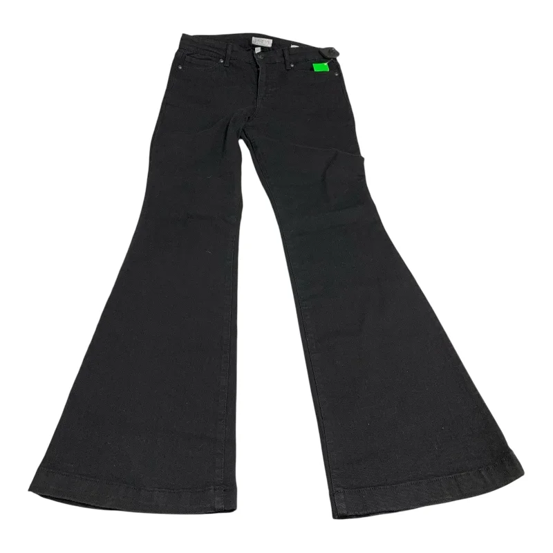 Jeans Flared By Sofia By Sofia Vergara In Black Denim, Size: 6