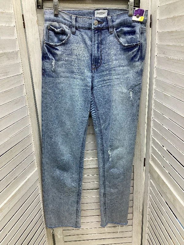 Jeans Skinny By Kensie In Blue Denim, Size: 4