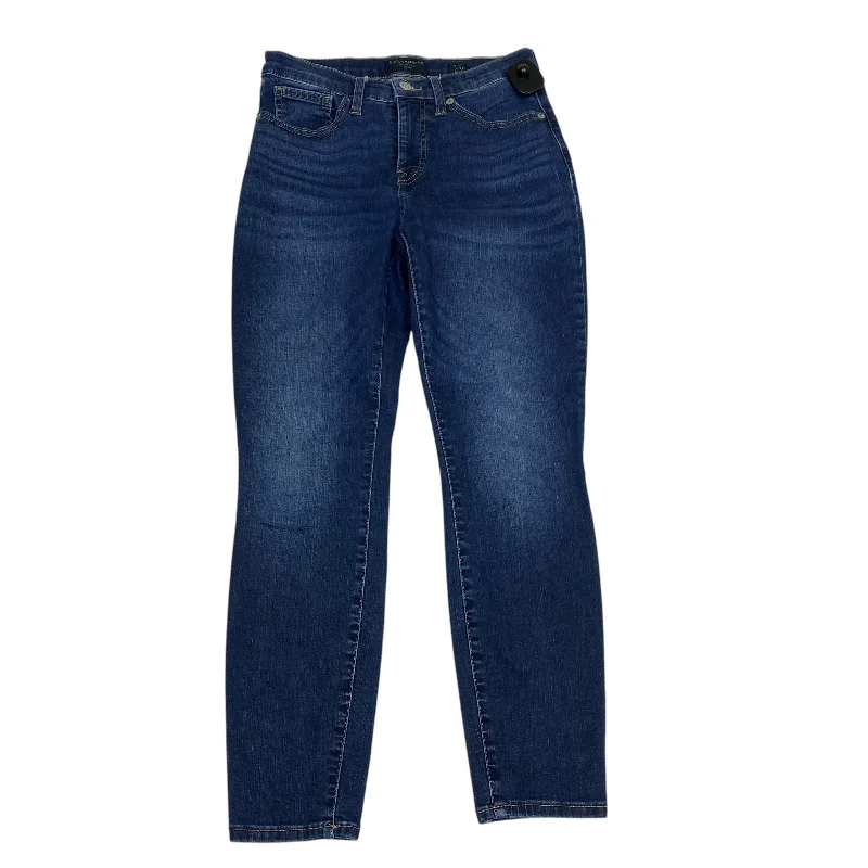 Jeans Skinny By Lucky Brand In Blue Denim, Size: 6