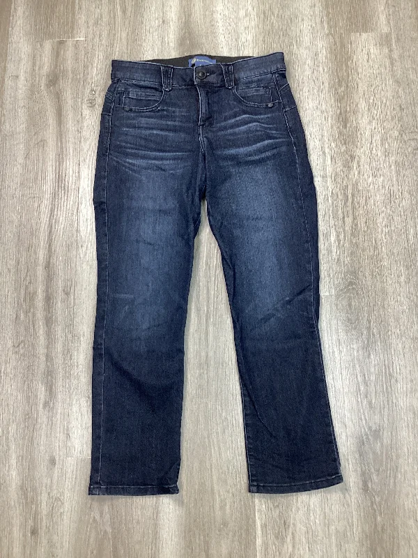 Jeans Straight By Democracy In Blue Denim, Size: 6p