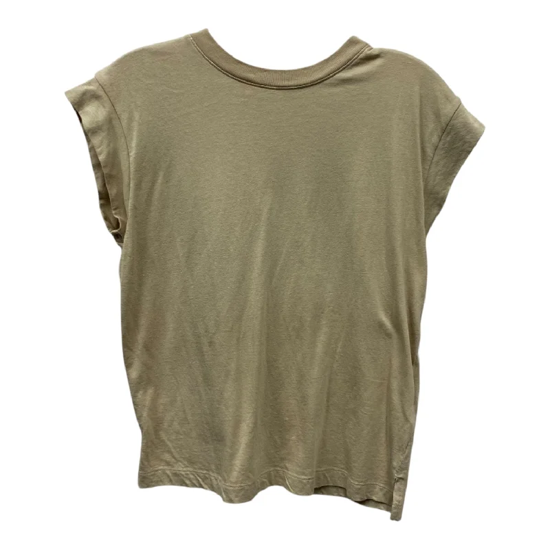 breathable women's tops for summerTop Ss By A New Day In Tan, Size:Xs