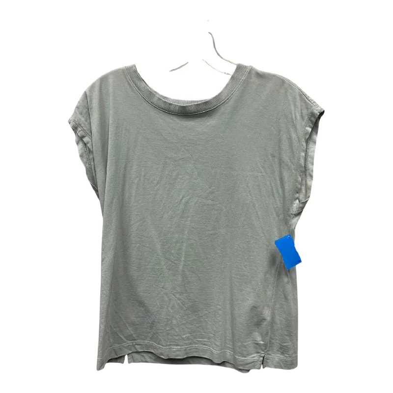 women's tops in solid colorsTop Ss By Loft In Blue, Size:Xs